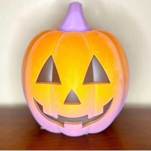 New! Target Bullseye Playground Halloween light up Jack-O-Lantern Pumpkin